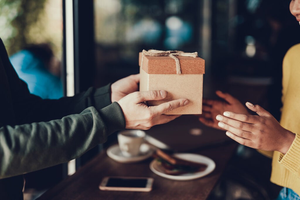 How are gifts treated in Family Law property settlement?